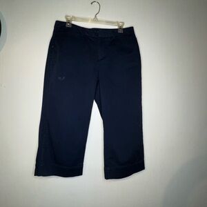 Vintage Faded Glory Stretch capri in Navy